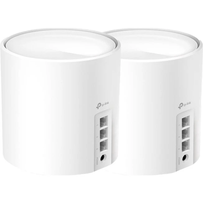 TP-Link AX3000 Deco X50 Mesh Wi-Fi 6 (2-pack, hvid)