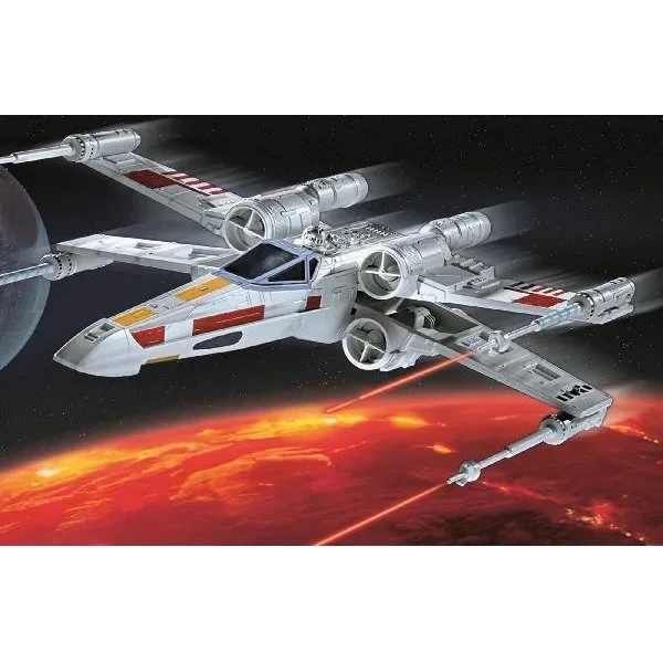 Revell X-wing Fighter 1:57, let modelbyggesæt med underv