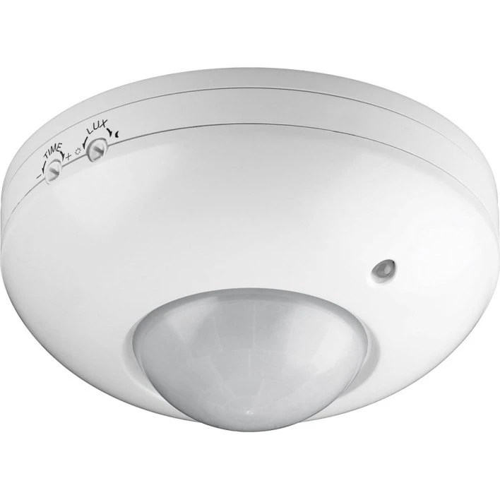 Goobay PIR 360° Infrarød Rørelsedetektor, Hvid, 6 m Rækkevidde, Til LED