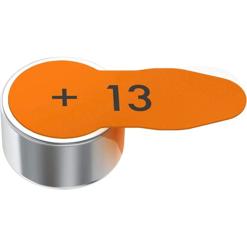 Varta Zink-Air Batteri PR48 Type 13 | 1,45 V | 6 stk. | Orange