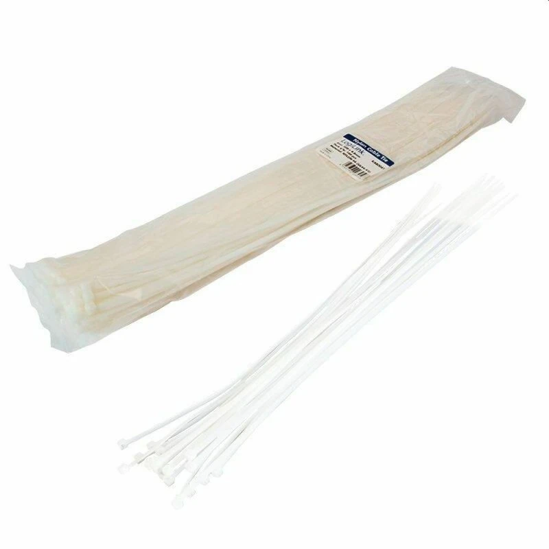 LogiLink Kabelbånd 100 pk, 40 cm, transparent