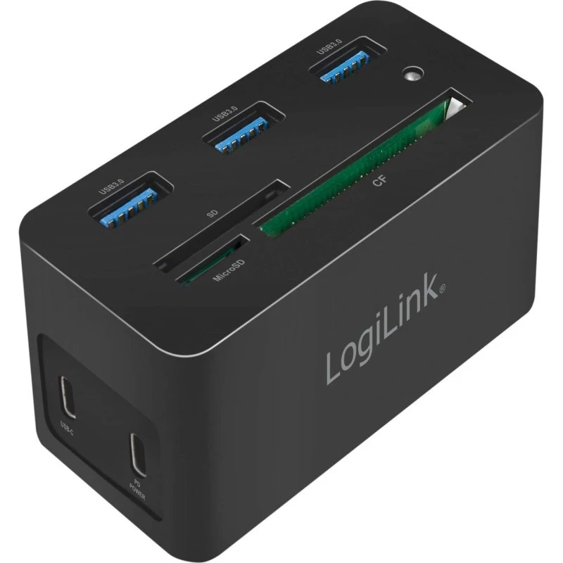LogiLink USB-C 10-ports dockingstation med HDMI og PD
