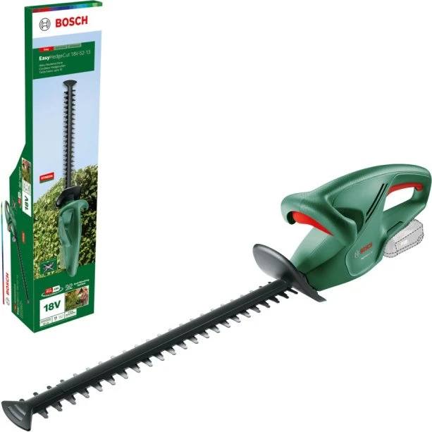 Bosch EasyHedgeCut 18V 52cm Solo – Ledningsfri Hækkeklipper