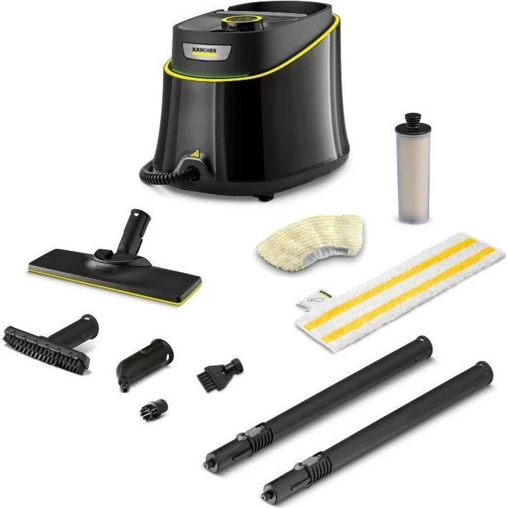 Kärcher SC 3 Deluxe EasyFix Damprenser, 1900W, 3,5 bar, 1L, Sort