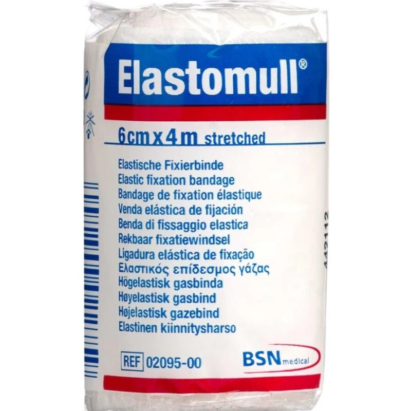 BSN Medical Elastomull elastisk gazebind 6 cm x 4 m