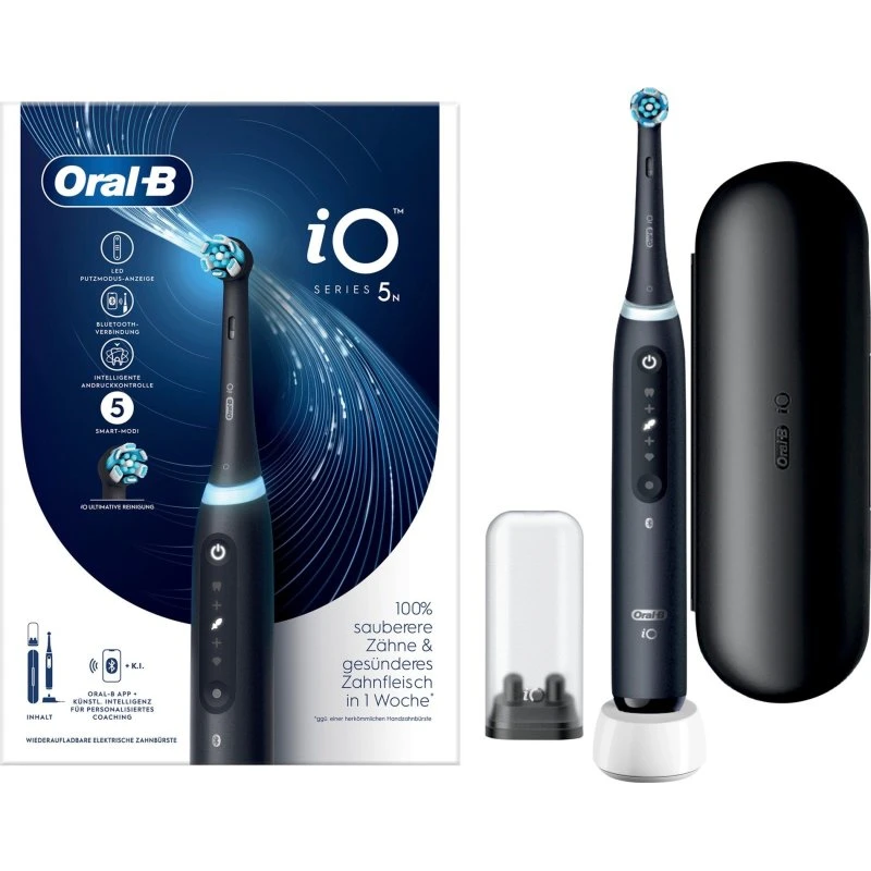 Oral-B iO Series 5 (Matt Black) Elektrisk Tandbørste