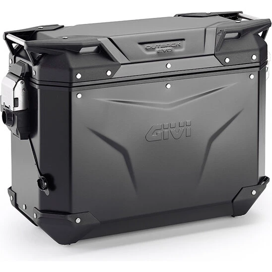 Givi Trekker Outback Evo Smart 37L Højre Alum. Sidetaske Sort