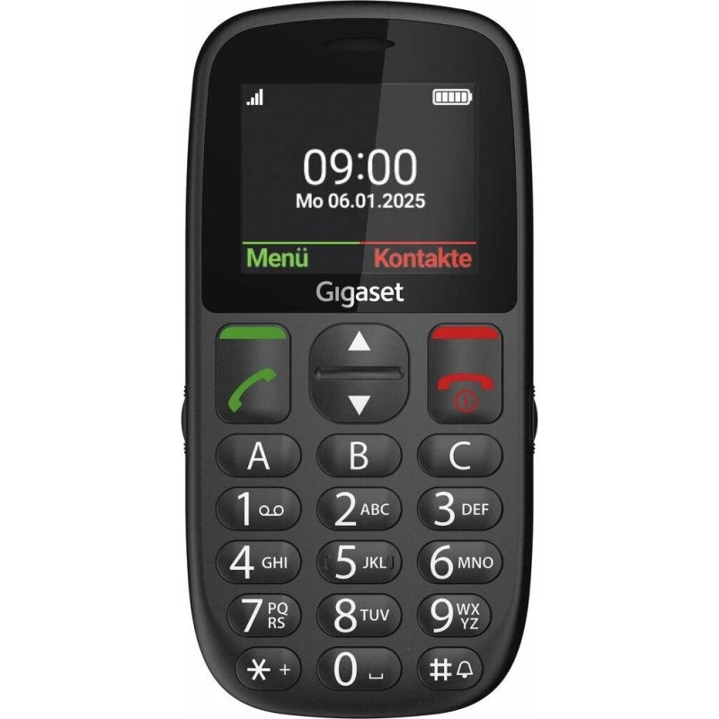 Gigaset GL395 2,2" Trykknaptelefon, Sort