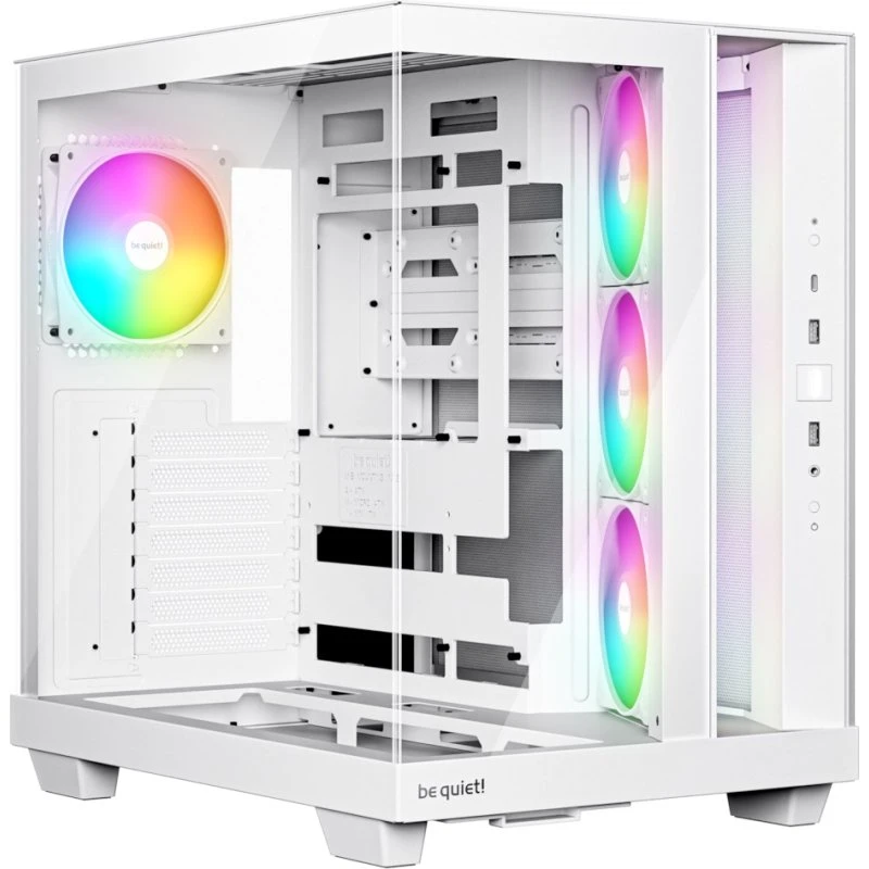 be quiet! Light Base 500 LX White Miditower, uden strømforsyning