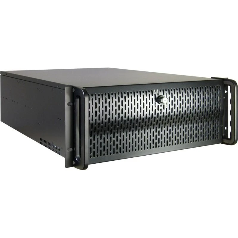 Inter-Tech IPC 4129L 4U Rackkabinet, sort