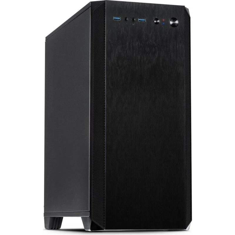 Inter-Tech H-606 Micro ATX Tower, sort