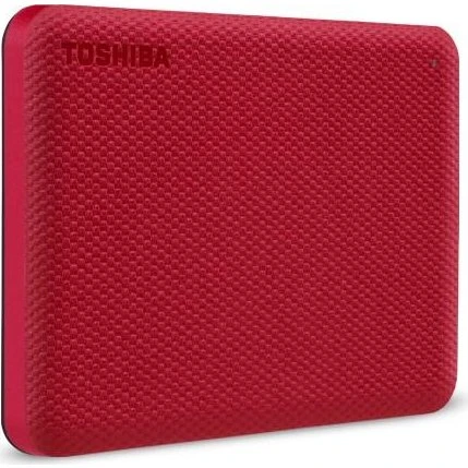 Toshiba Canvio Advance 4TB Rød Ekstern Harddisk
