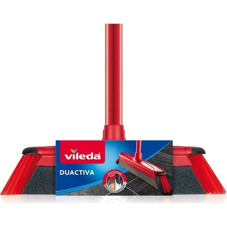 Vileda Duactiva Classic Kost Indendørs, Rød