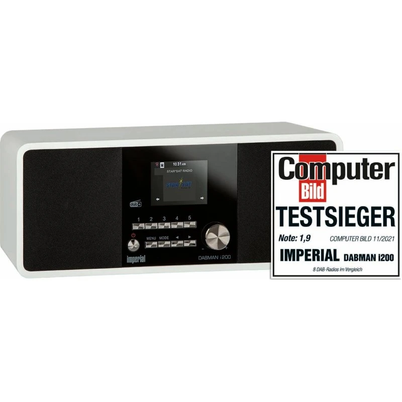 Imperial DABMAN i200 Hvid DAB+/FM/Internet Radio