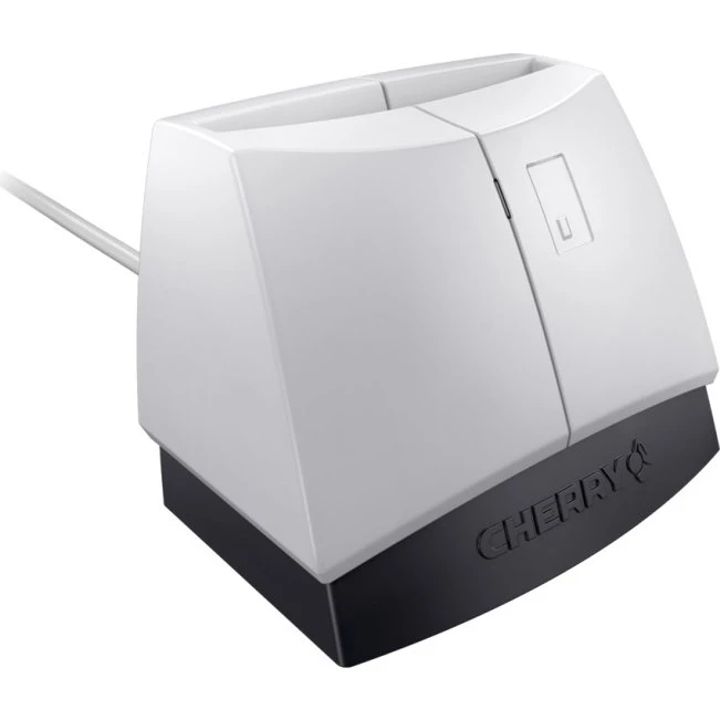 Cherry SmartTerminal ST-1144 USB 2.0 Smartkortlæser, hvid/sort
