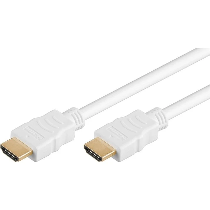 Goobay HDMI 2.0 Højhastighedskabel 5 m Hvid