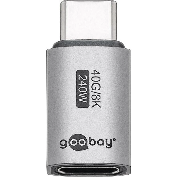 Goobay USB4 USB-C til USB-C Lige Adapter 40 Gbit/s