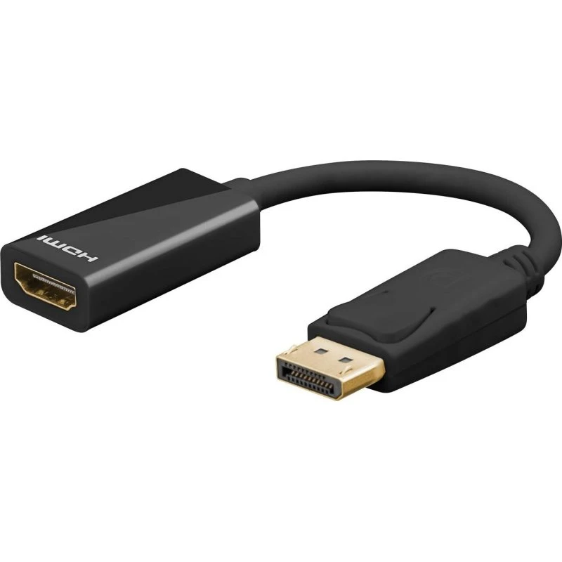 Goobay DisplayPort til HDMI 4K60Hz Adapter, sort