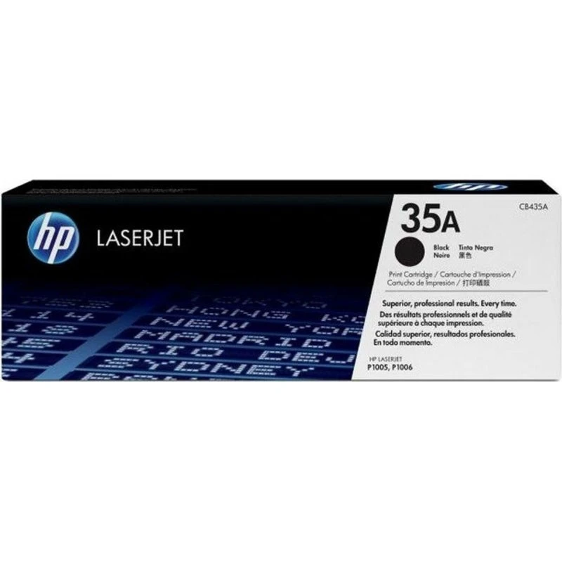 HP 35A Sort Original Toner CB435A – 1500 sider