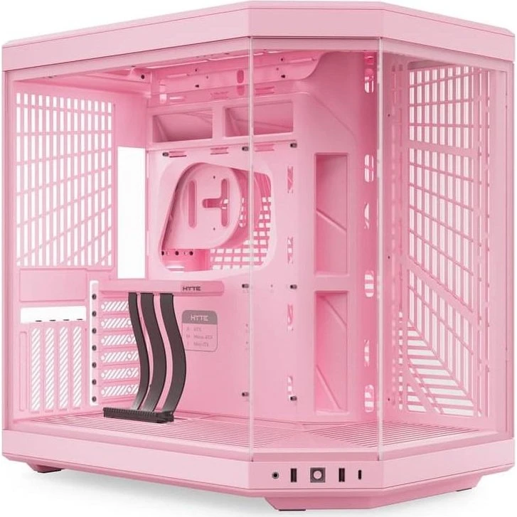 Hyte Y70 Strawberry Milk (Pink) Miditower - Dual Chamber