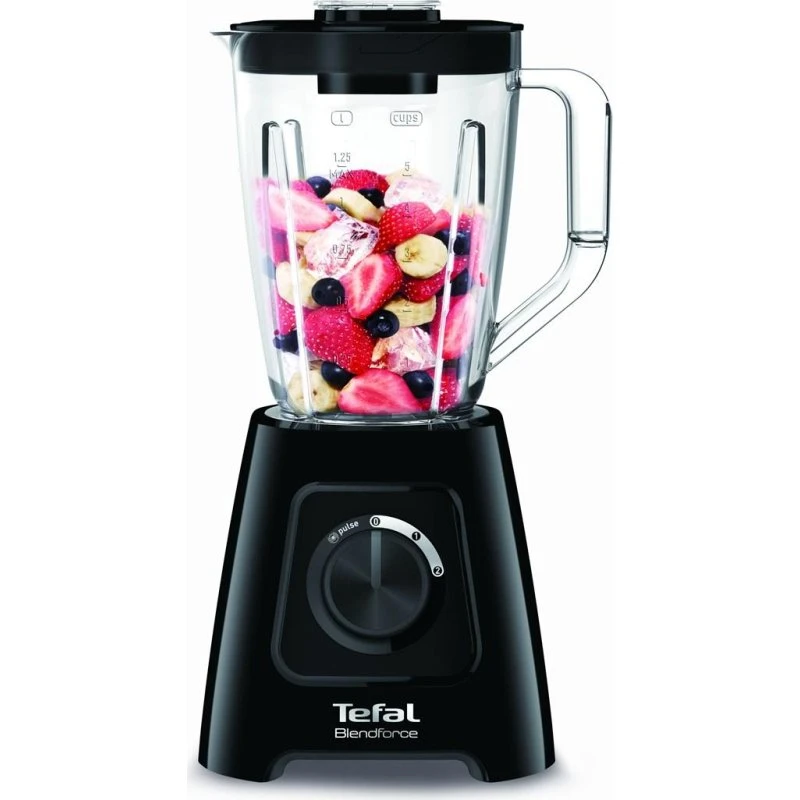 Tefal BlendForce II BL4208 600W, 1,25 l, sort