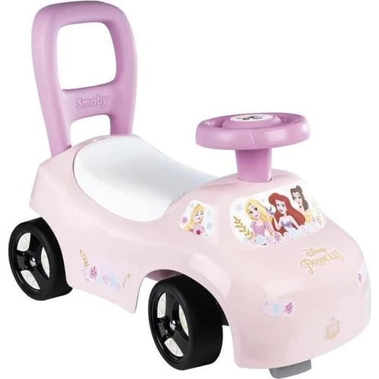Smoby Disney Princess 2-i-1 Gåbil, Pink, Fra 10 Måneder