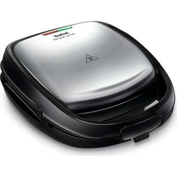 Tefal Snack Time SW341D12 700 W, sort/rustfrit stål
