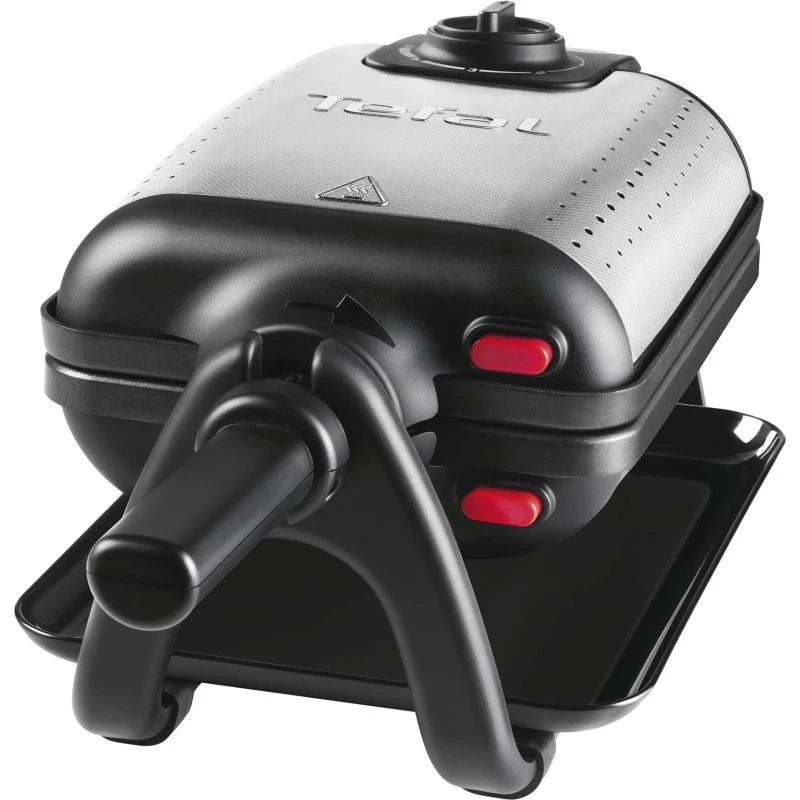 Tefal WM756D King Size Vaffeljern, 1200 W, Sort
