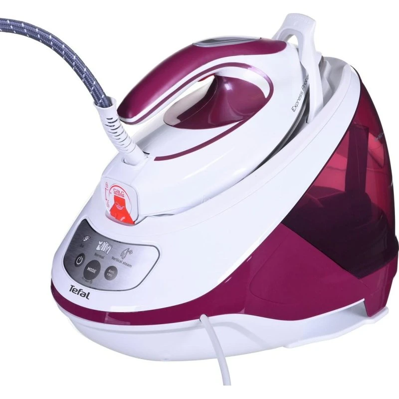 Tefal Express Protect SV9201E0 2800W Dampstrygejern, Lilla/Hvid, 1,8 L