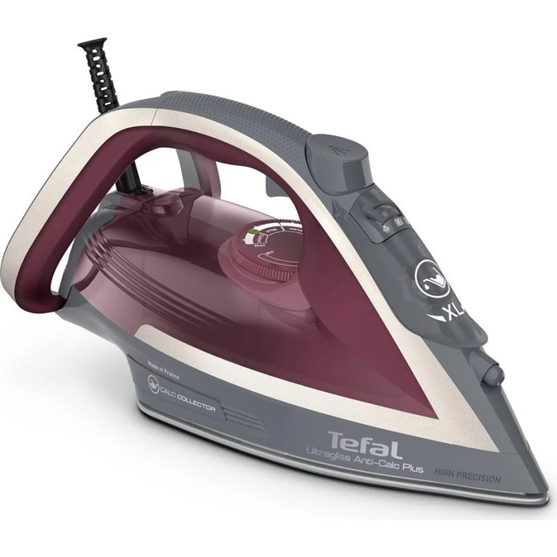 Tefal Ultragliss Anti-Calc Plus FV6840 2800W Lilla/Sølv