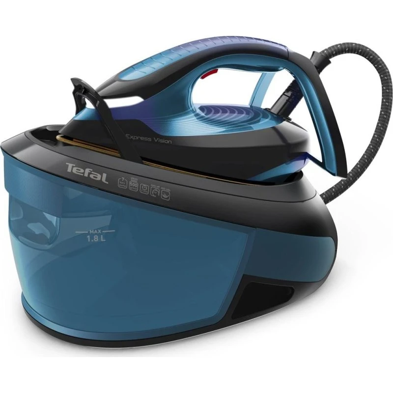 Tefal Express Vision SV8151 Dampstrygejern 2800W Blå/Sort