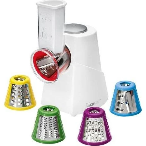 Clatronic ME 3604 Elektrisk Rivejern, Hvid, 150 W