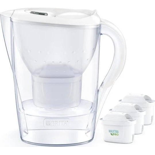 Brita Marella +3 Maxtra Pro PP 2,4 L hvid