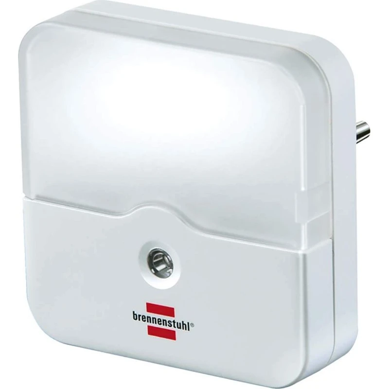 Brennenstuhl OL 02E LED-natlys med skumringssensor, hvid
