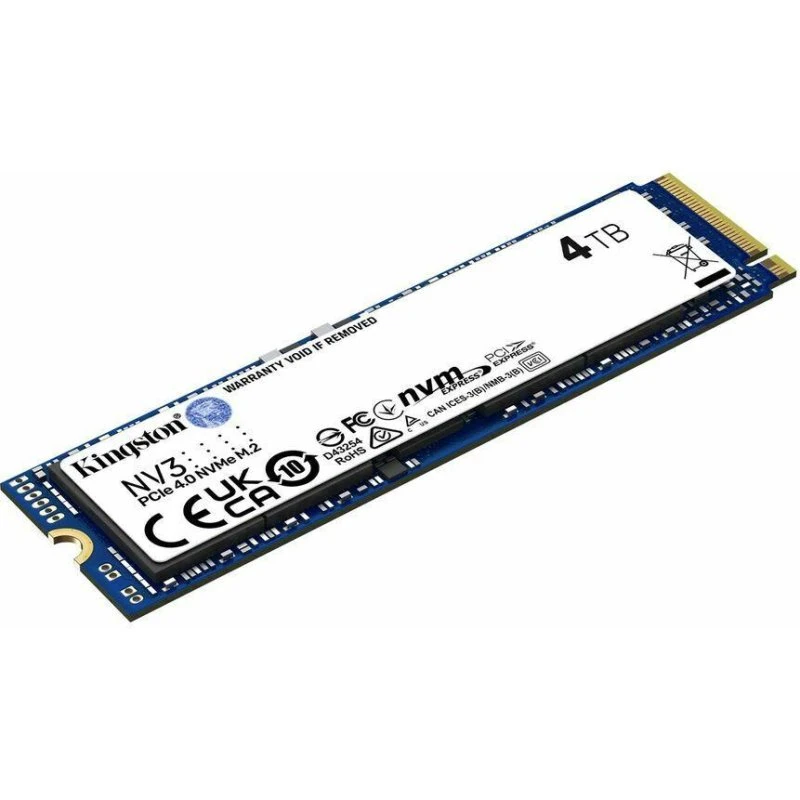 Kingston NV3 4TB M.2 NVMe SSD (PCIe 4.0)