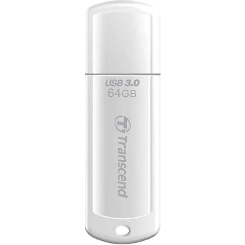 Transcend JetFlash 730 64GB USB 3.0 Hvid