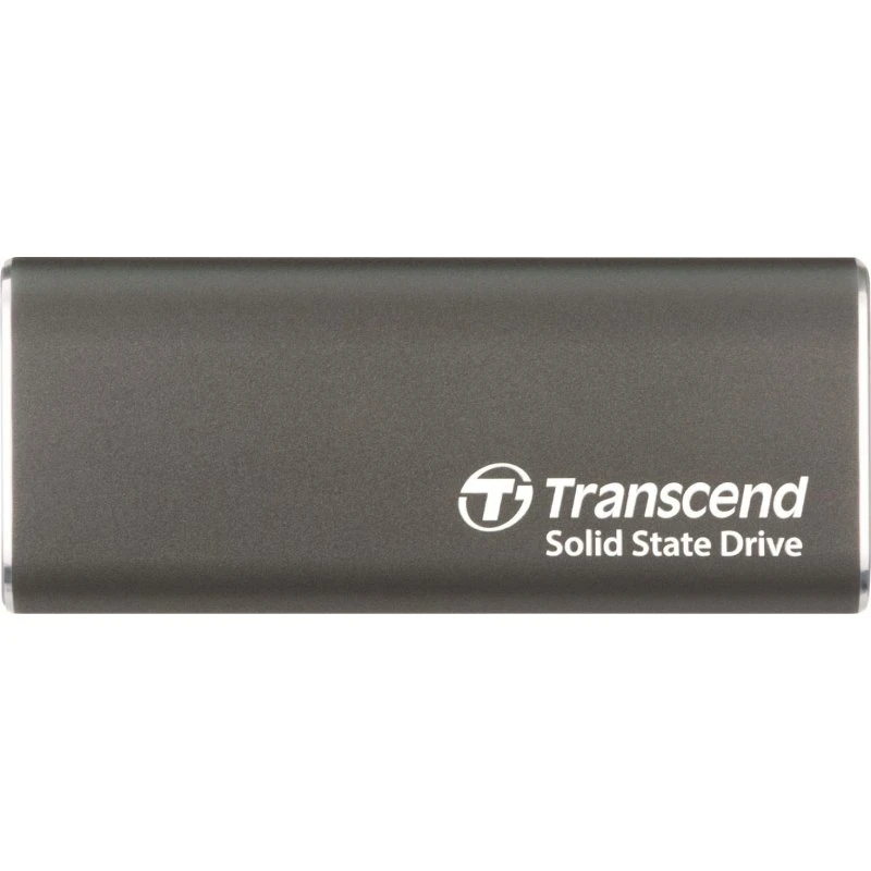 Transcend ESD265C 2TB Bærbar SSD USB-C 10 Gbps Jerngrå