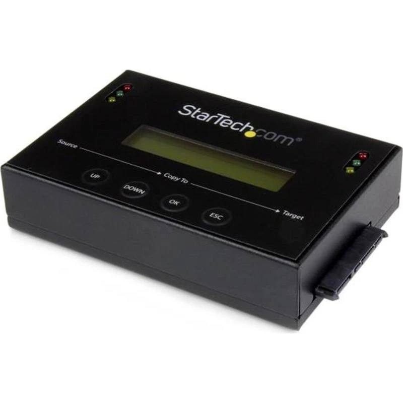 StarTech SATDUP11IMG 2.5/3.5" SATA SSD/HDD-Duplikator med LCD-skærm
