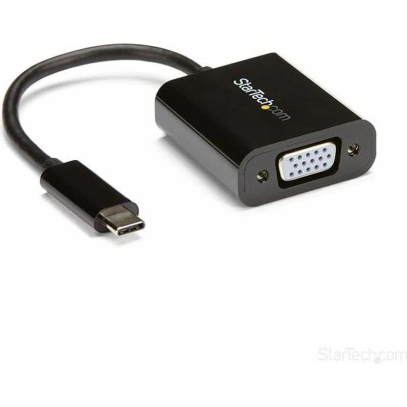 StarTech CDP2VGA USB-C til VGA Adapter, Sort, 1080p