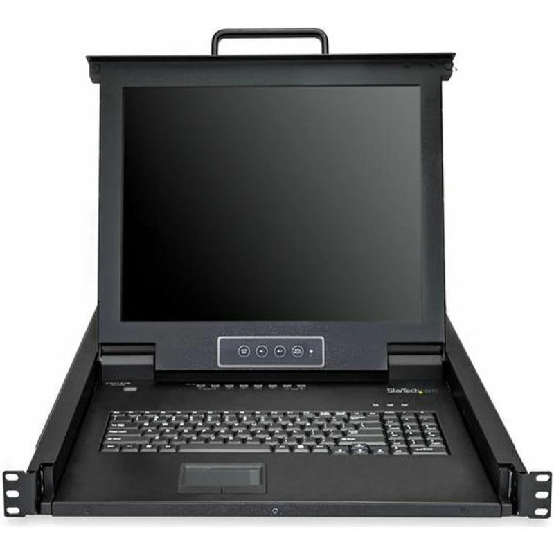 StarTech RKCONS1708K 17" Rackmount KVM Konsol med 8 Porte