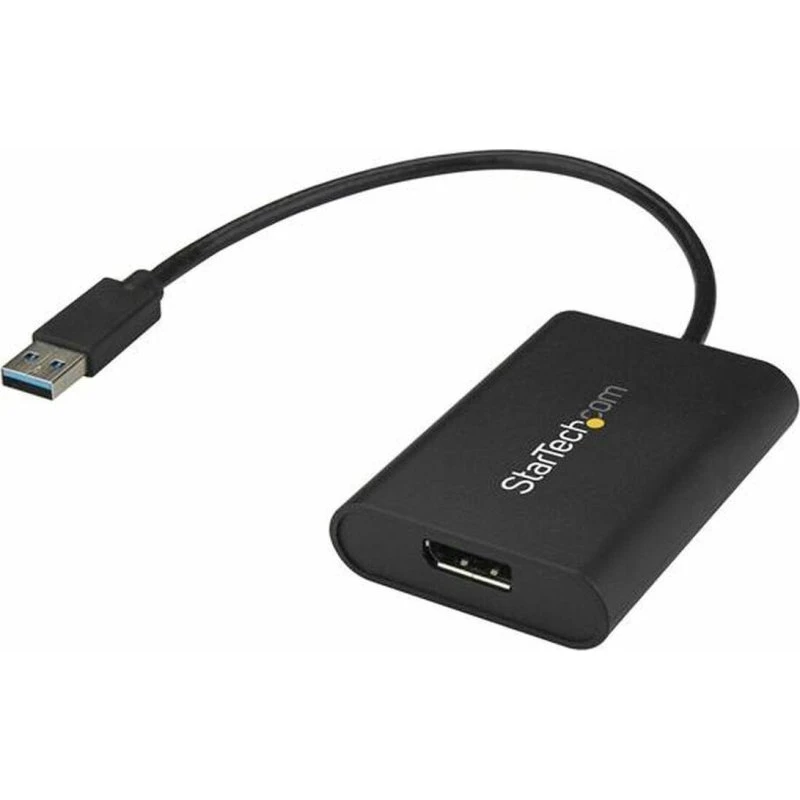 StarTech USB32DPES2 USB 3.2 til DisplayPort, sort