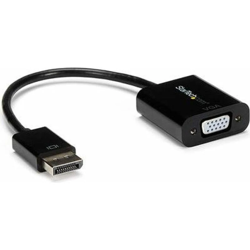 StarTech DP2VGA3X5 5-Pack DisplayPort til VGA Adapter, Sort