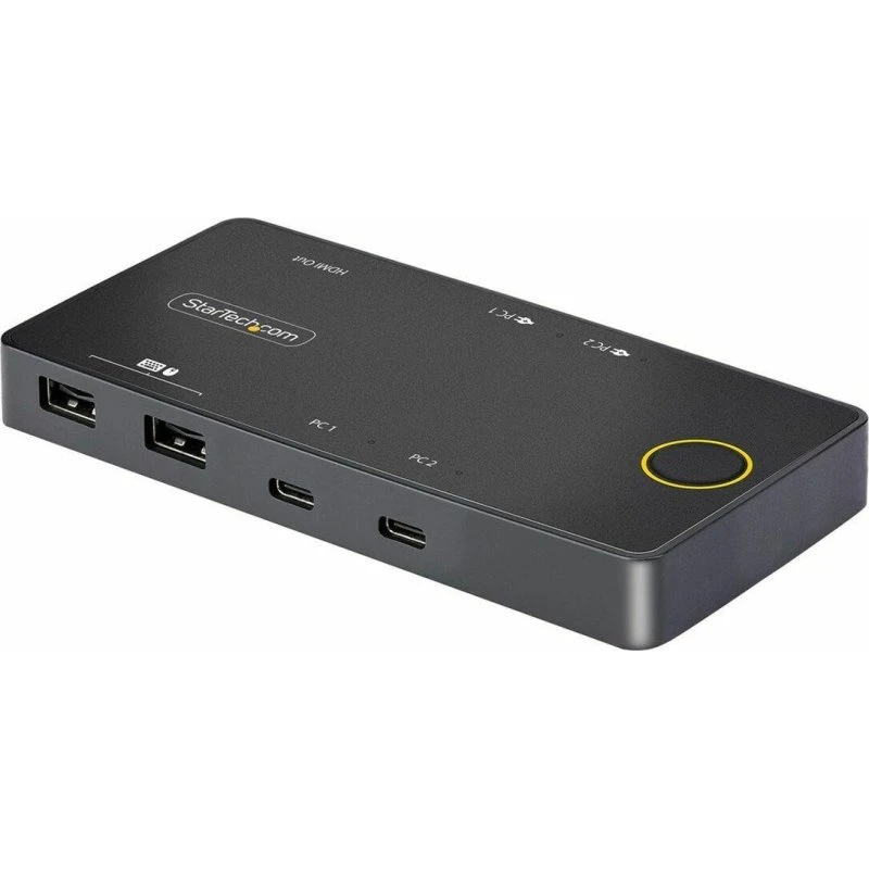 StarTech C2-H46-UC2-PD-KVM 2-Port USB-C KVM-Switch, 4K HDMI, 100W PD