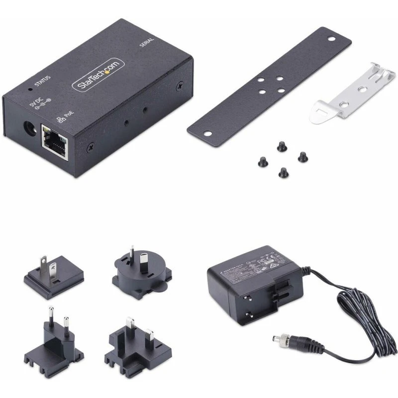 StarTech I13P-SERIAL-ETHERNET Serial til Ethernet Adapter, sort