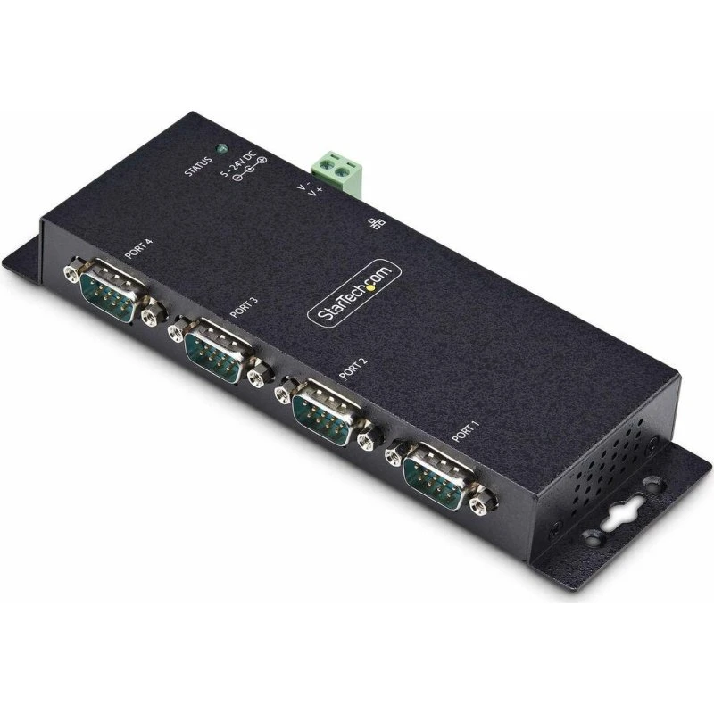 StarTech 4P Serial to Ethernet Adapter, 4-port, sort, RJ45