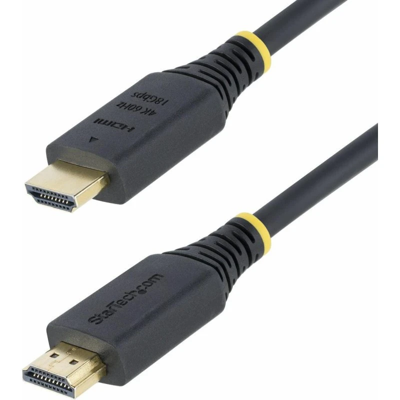 StarTech HDMI2-CABLE-4K60-3M 3m HDMI 2.0 højhastighedskabel, sort
