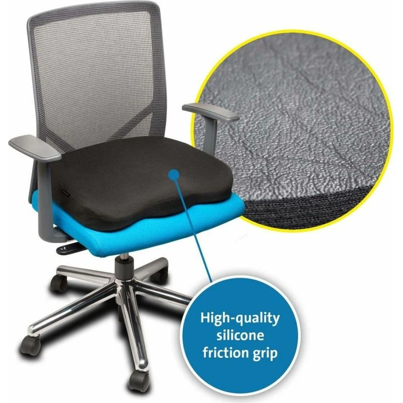 Kensington K55805WW Sort Fodstøtte – Ergonomisk Sædepude