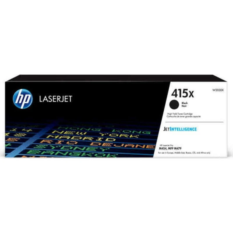 HP 415X W2030X Sort, Høj Kapacitet