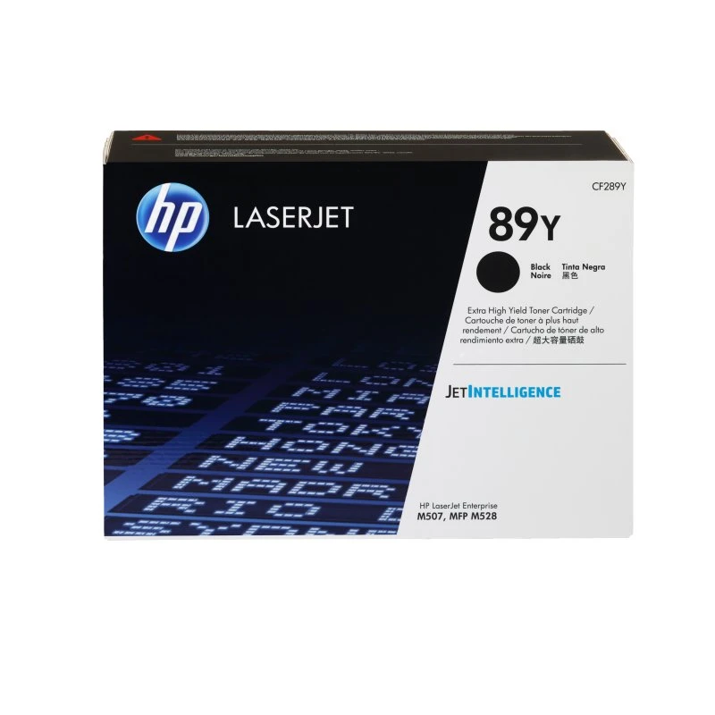 HP 89Y Sort, Høj Kapacitet, 20.000 Sider