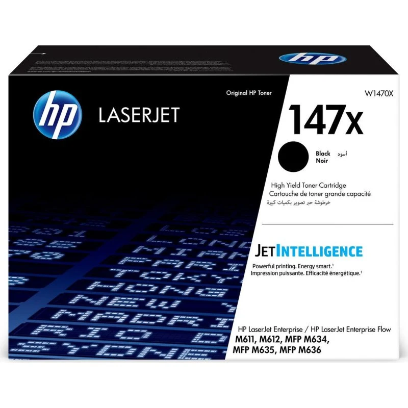 HP W1470X Sort Toner, 25.200 Sider, Original Højkapacitet